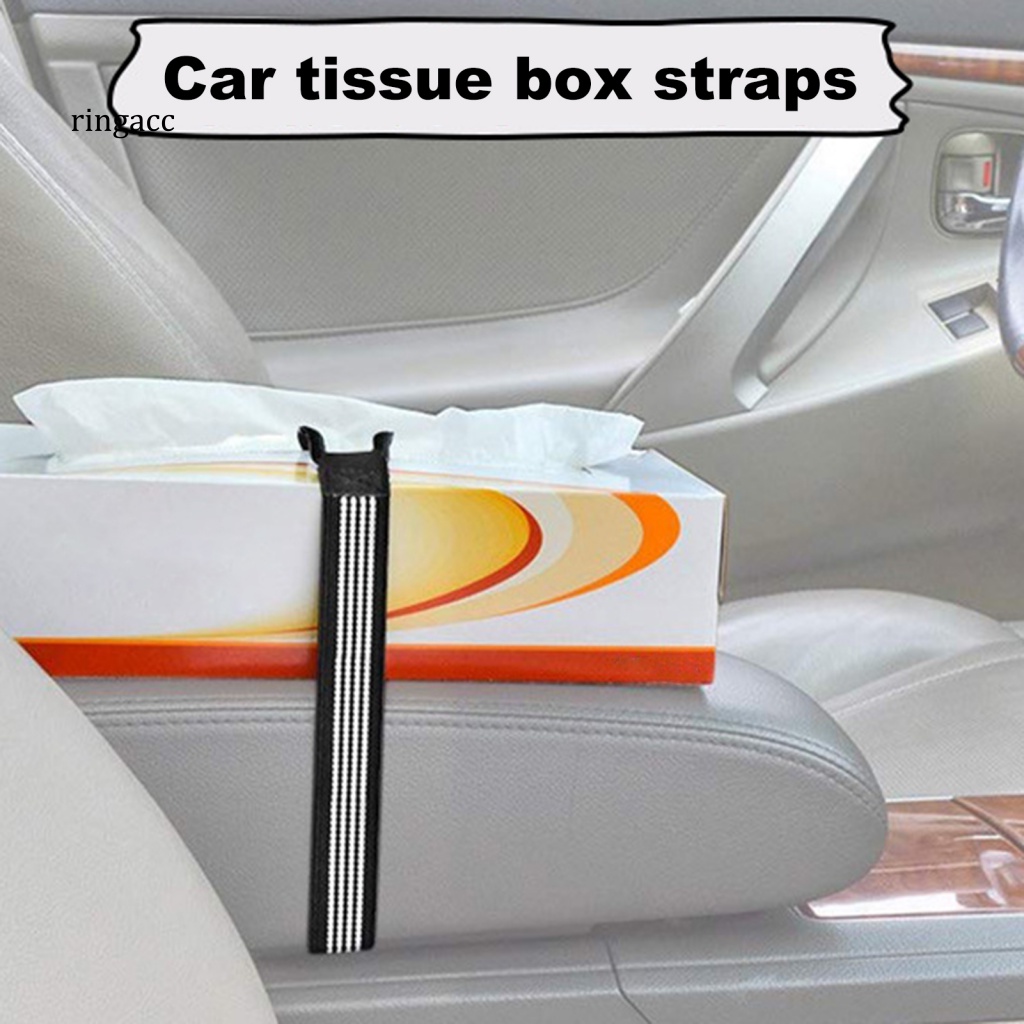 Rga Dây Đai Cố Định Hộp Khăn Giấy Có Thể Điều Chỉnh Độ Đàn Hồi Cao Cho Xe Hơi