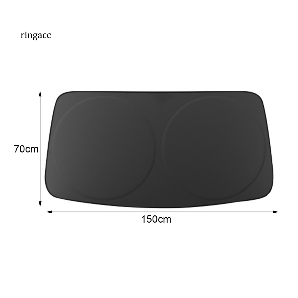 Tấm Che Nắng Cách Nhiệt Chống Tia UV Có Thể Gập Lại Cho Kính Chắn Gió Xe Hơi