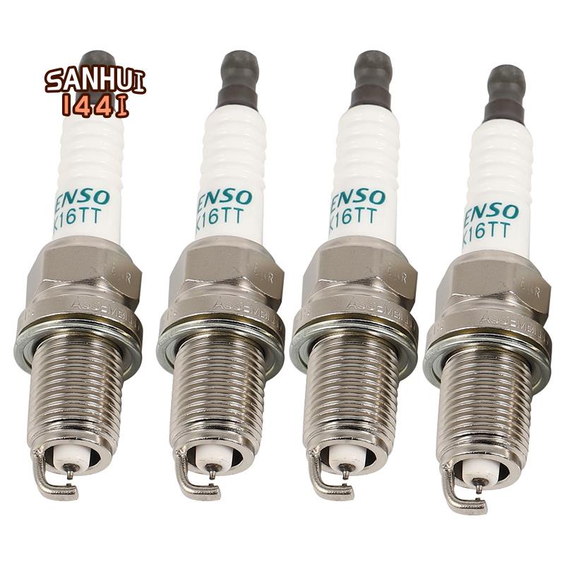 Bộ 4 Bugi Đánh Lửa Cho Xe Ford Toyota Mazda Honda Acura IK16TT-4701