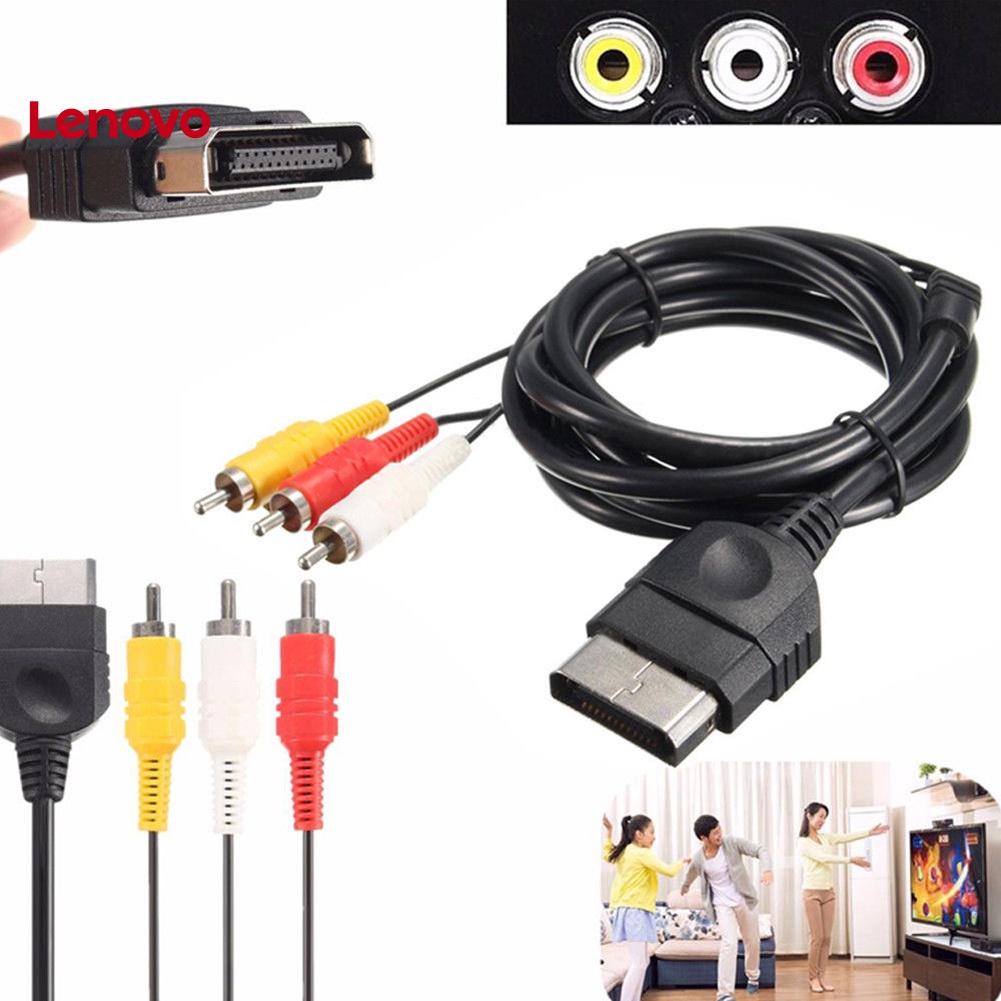 Dây Cáp AV Tổng Hợp Âm Thanh Hình Hoa Hướng Dương 18m 3 RCA Cho Xbox