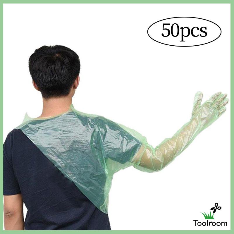 Găng Tay Dài Dùng Một Lần Chống Nước Cấp Thực Phẩm Để Làm Vườn Cho Thú Cưng