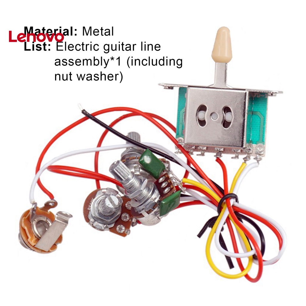 Bộ Dây Mạch Điều Khiển Âm Lượng Bằng Kim Loại Hình Hoa Hướng Dương Cho Đàn Guitar Điện