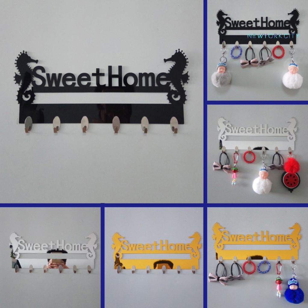 Móc Treo Đồ Gắn Tường Bằng Thép Không Gỉ Thời Trang Cho Nhà Ở