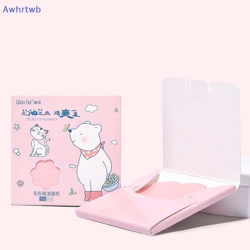 Set 50 Giấy Thấm Dầu Chống Nhờn Làm Sạch Da Mặt Tiện Dụng Mới