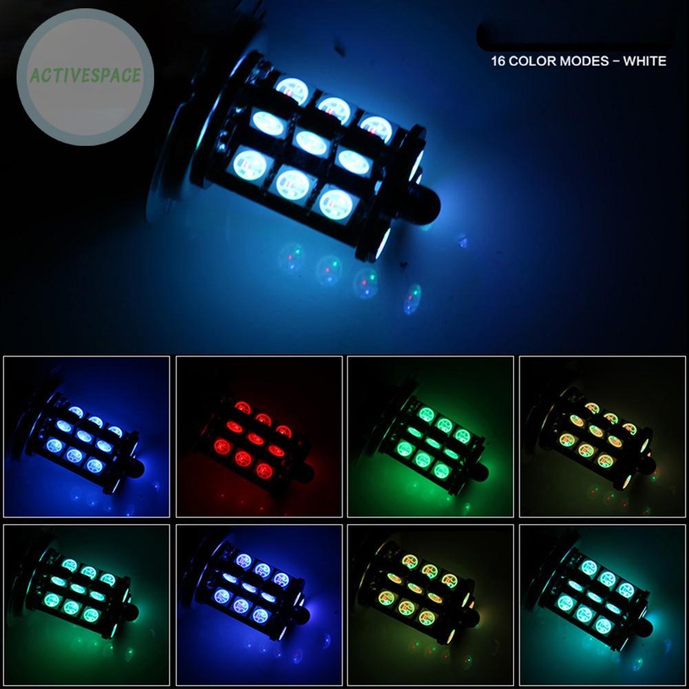 ⚡READYSTOCK⚡LED Light Bulbs 27SMD 360 Degree Beam Angle 5050 DC 12V With Remote Control