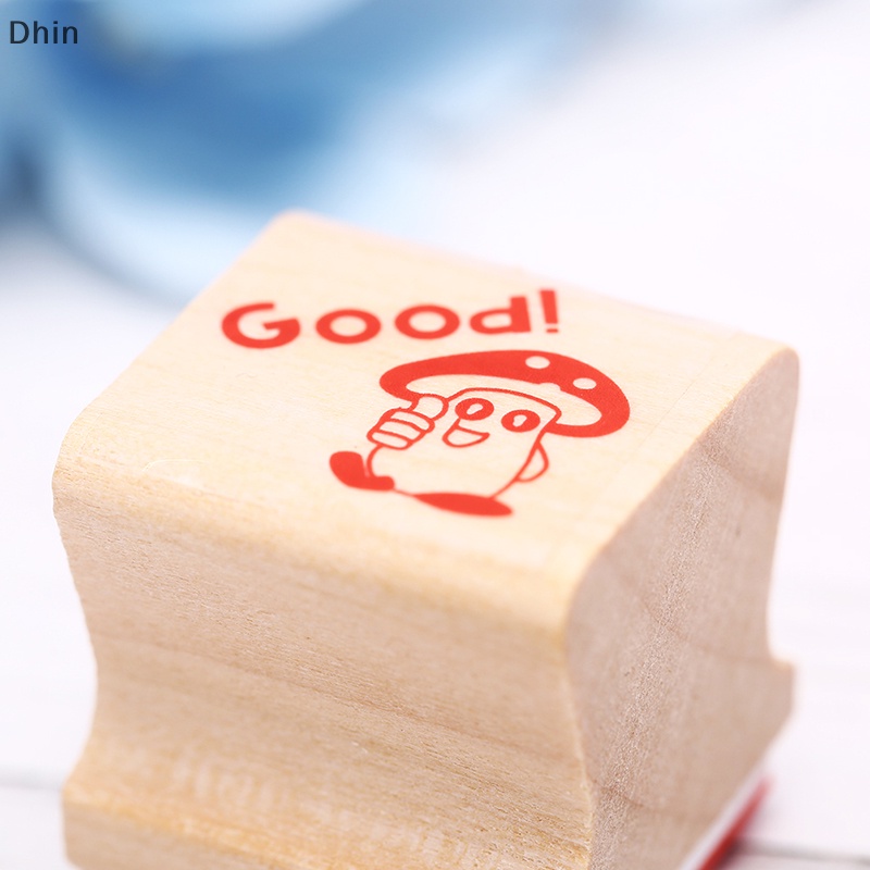[Dhin] 15x Teachers Stampers Self Inking Praise Reward Stamps Motivation Sticker School COD
