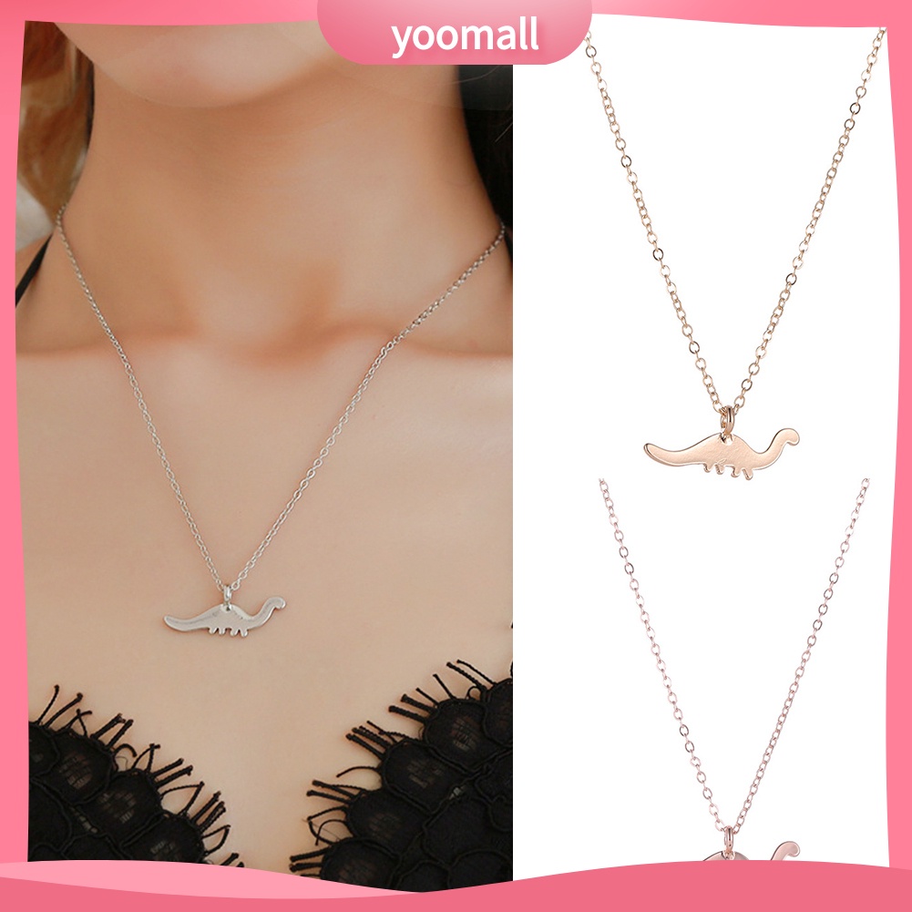 Vòng cổ Mặt Khủng Long Đuôi Dài Thời Trang Cho Nữ