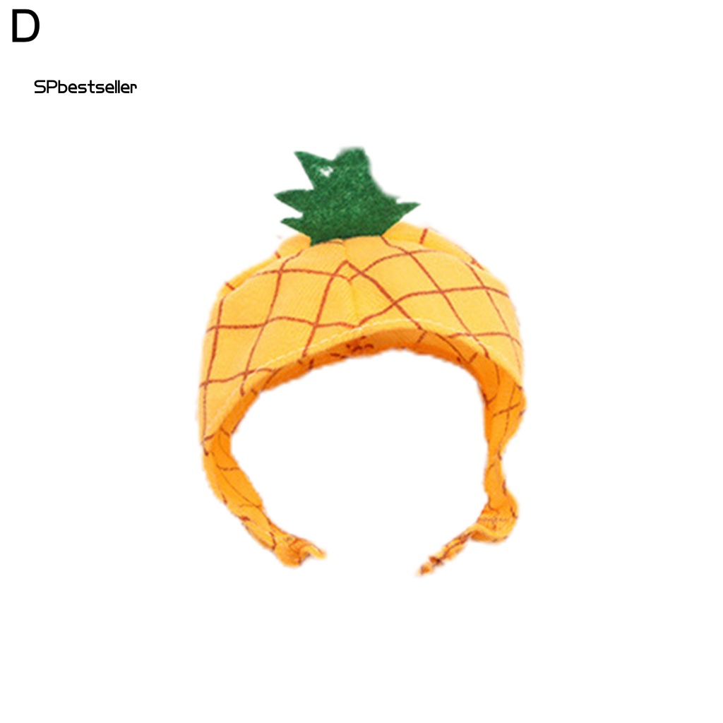 Mũ Chống Nắng Lâu Trôi In Họa Tiết Trái Cây Vui Nhộn Cho Thú Cưng