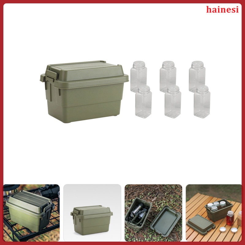 Set 7 Hộp Đựng Gia Vị Mini Tiện Lợi Cho Du Lịch