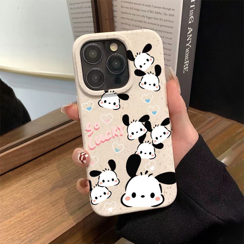 Ốp Điện Thoại Dẻo Họa Tiết Chú Chó Pacha Dễ Thương Chống Sốc Cho Apple plus14pro 137 11 8 Iphone12 max YGEN