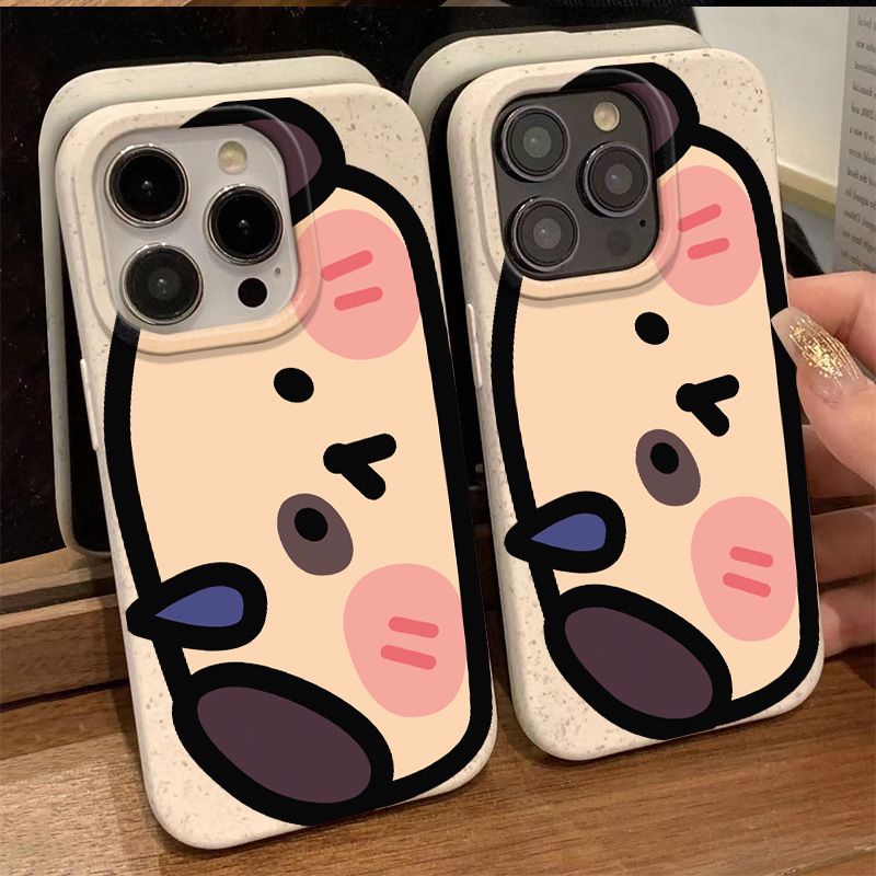 Ốp Điện Thoại Mềm Chống Sốc In Hình Chú Chó Vui Nhộn Cho Iphone 12 8 14promax 71311