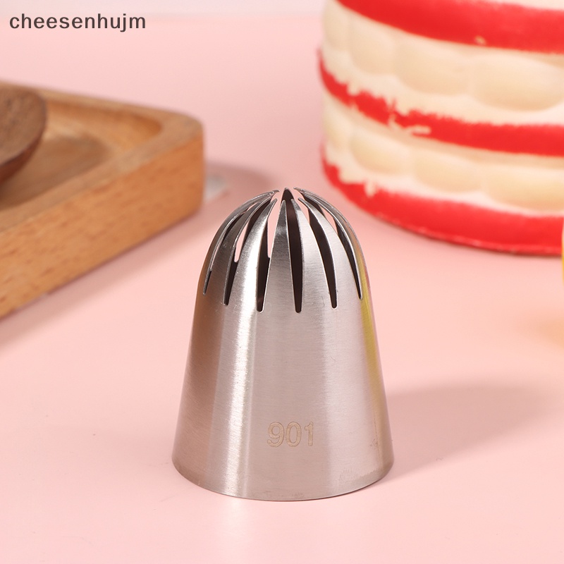 Cs 1Pc #901 Đuôi Bắt Bông Kem Trang Trí Bánh Bằng Thép Không Gỉ
