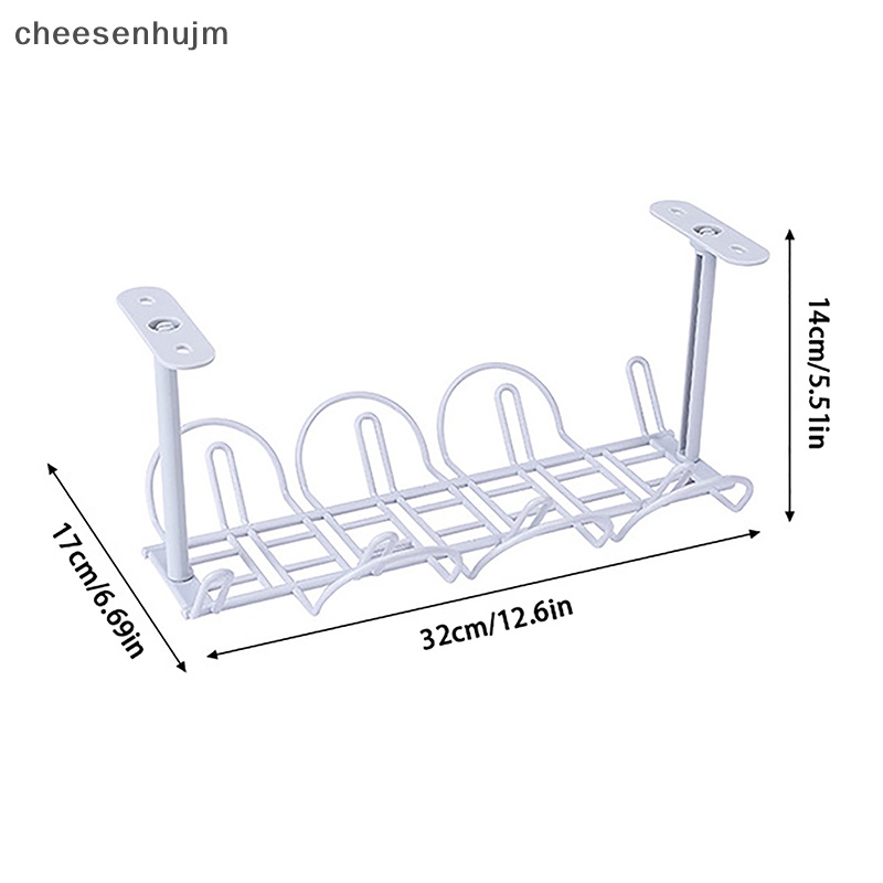 Giá Treo Dây Cáp / Ổ Cắm Gắn Dưới Bàn Tiện Dụng Cho Nhà Bếp