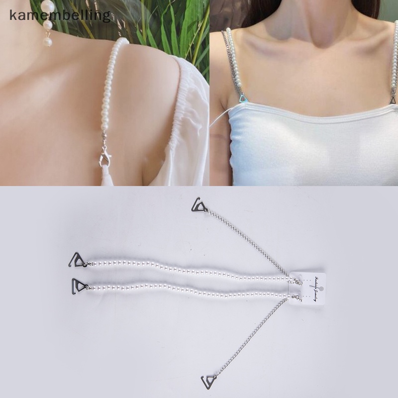 Kamembelling Dây Áo Ngực Ngọc Trai Gợi Cảm Có Thể Điều Chỉnh