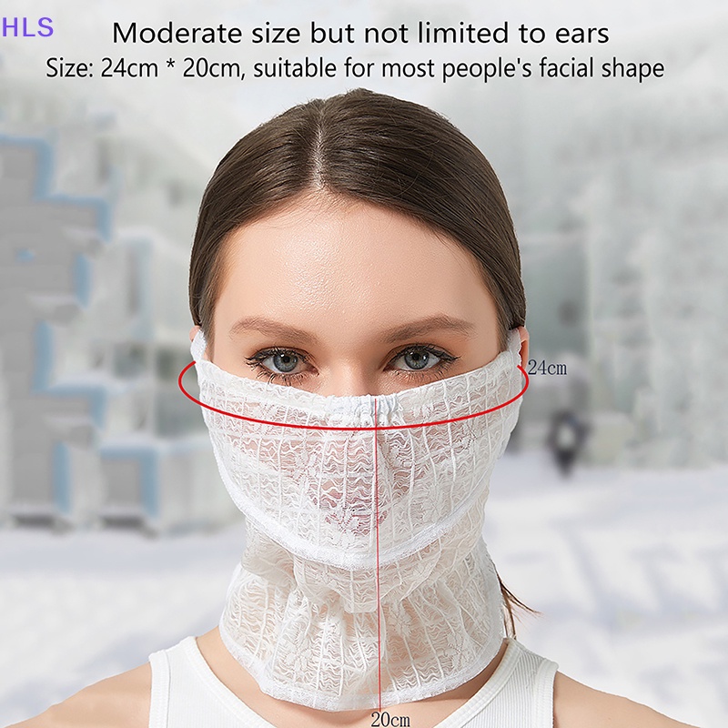 Khẩu Trang Chống Nắng Thoáng Khí Chống Bụi Có Thể Tái Sử Dụng Cho Nữ