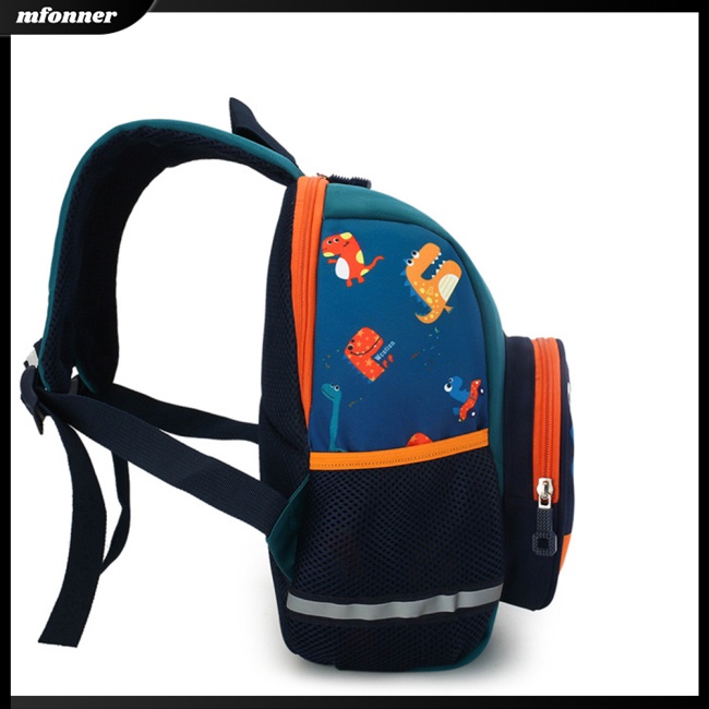 Ba Lô Khủng Long Hoạt Hình Thoáng Khí Dễ Thương Cho Bé