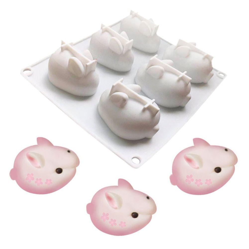 Set 4 Khuôn Làm Bánh / Sô Cô La Hình Chữ Cái / Thỏ Đáng Yêu