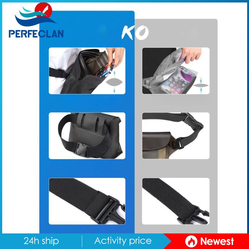 Túi Đeo Hông Chống Thấm Nước Kích Thước 1.5L Kích Thước 20x16x8cm Tiện Dụng Cho Nam Và Nữ