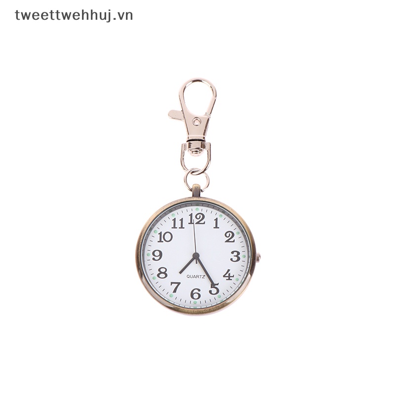 Đồng Hồ Bỏ Túi Kiêm Móc Khóa Phong Cách Vintage