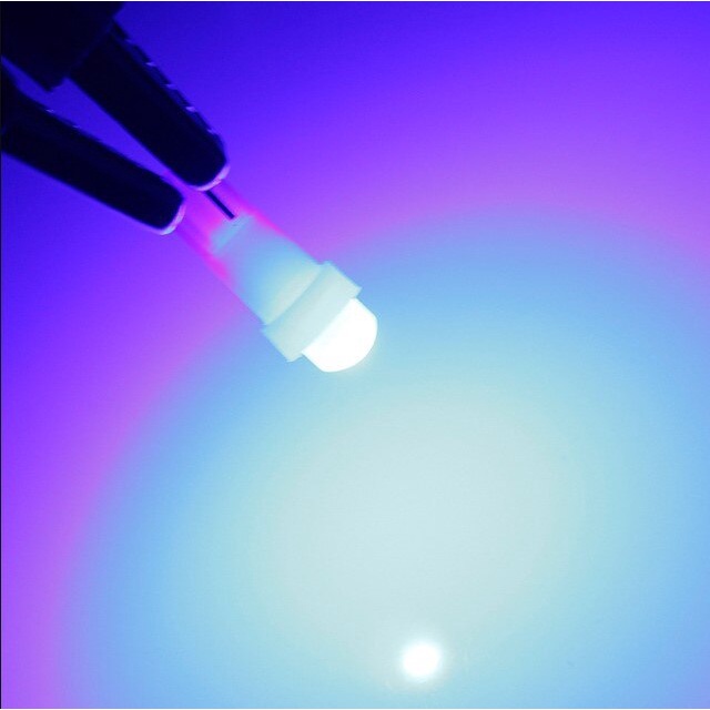 Bộ 10 Đèn LED T5 W1.2W W3W 4014 Siêu Sáng Cho Xe Hơi