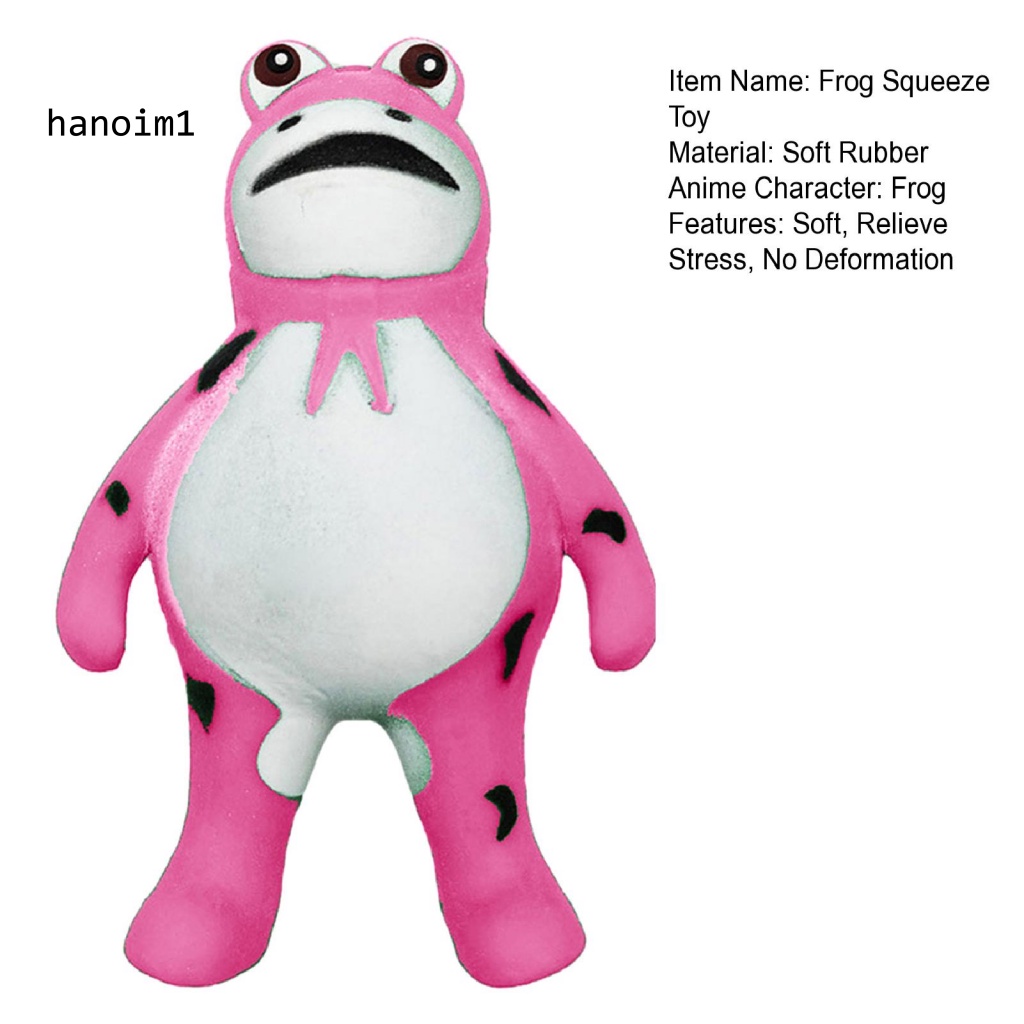 Đồ Chơi Squishy Hình Chú Ếch Dễ Thương Giúp Giải Trí Giảm Căng Thẳng