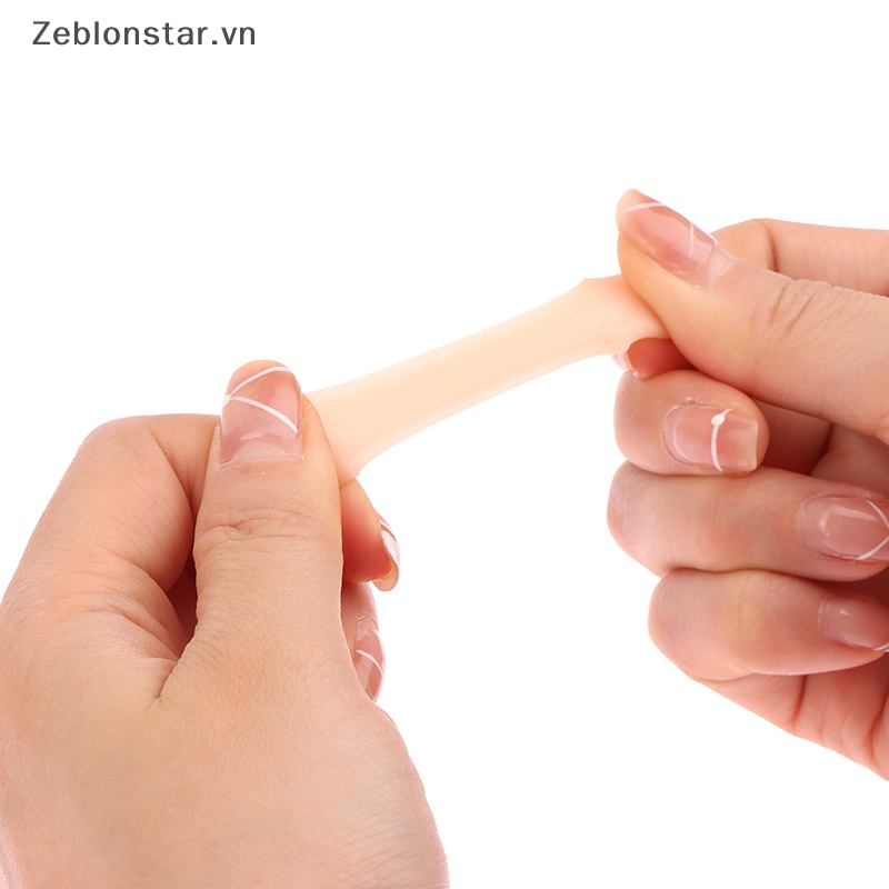 1 Cặp Ống Gel Silicone Bảo Vệ Ngón Chân Cái