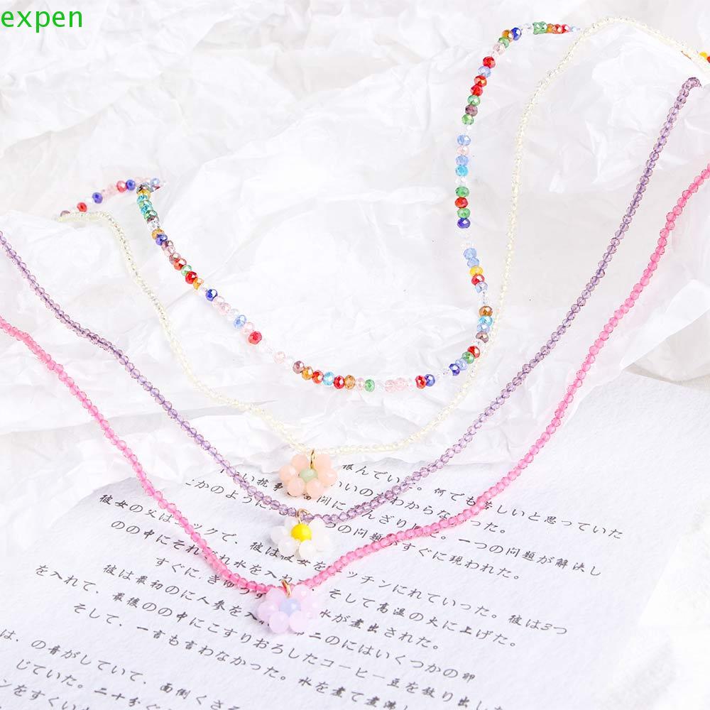 EXPEN Vòng cổ Mặt Hoa Dễ Thương