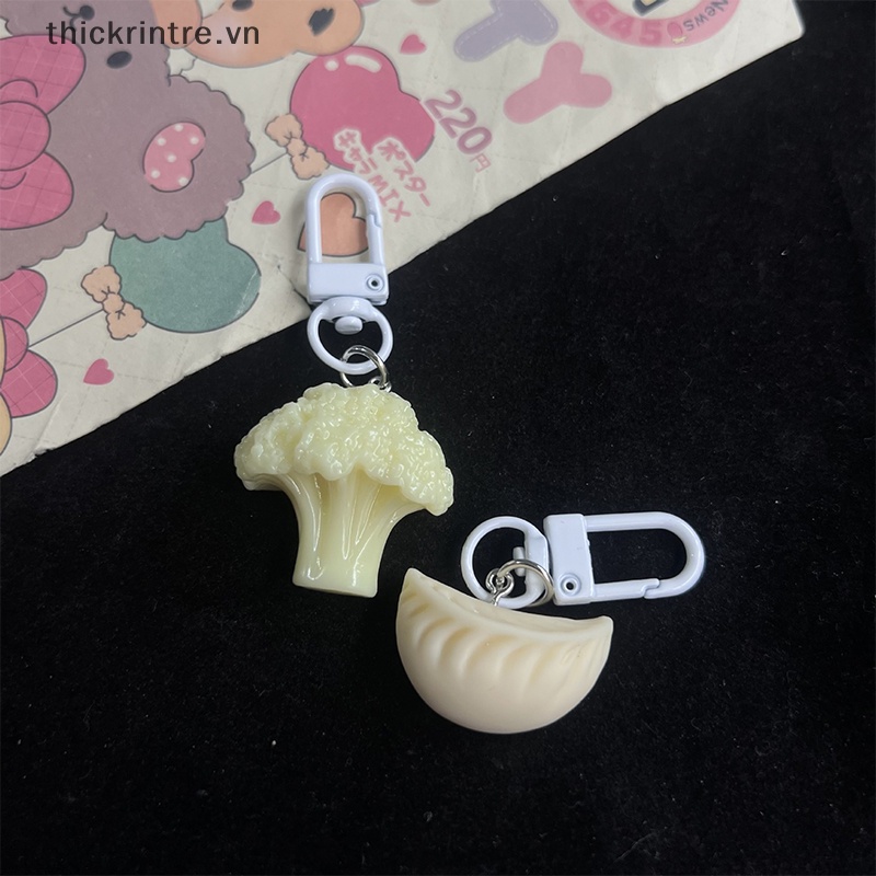 Móc Khóa Hình Đồ Ăn Sáng Dễ Thương Cho Nữ