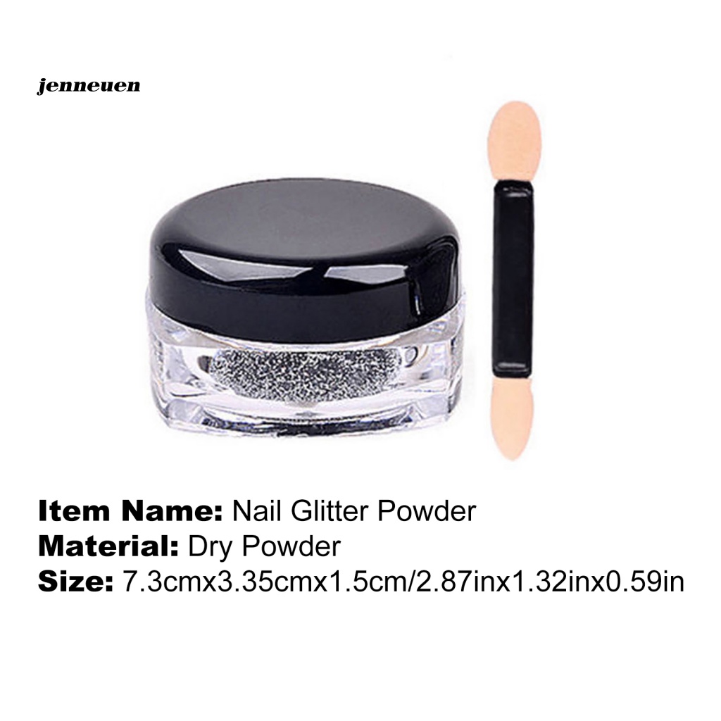 Bột Tráng Gương Laser Dùng Trang Trí Móng Tay Nghệ Thuật