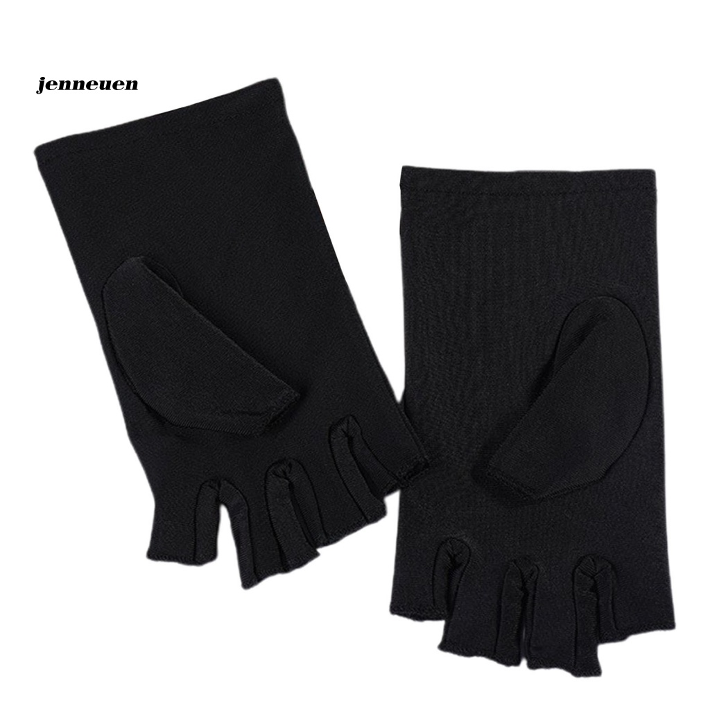 1 Đôi Găng Tay Không Ngón Bảo Vệ Khi Làm Móng UV Harm