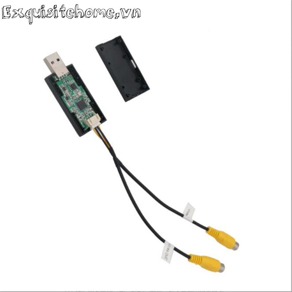 Cáp ChuyểN ĐổI USB Sang CVBS RCA 2 CVBS Cho Xe Ô Tô