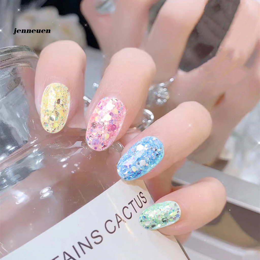 Set 6 Hộp Phụ Kiện Trang Trí Móng Tay Nghệ Thuật Màu Macaron Xinh Xắn