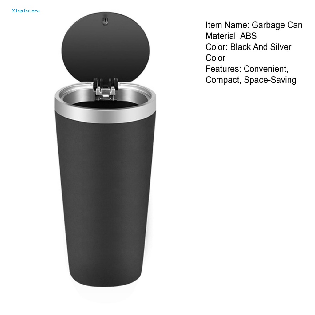 Thùng Rác Một Tay Cầm Tiết Kiệm Không Gian Tiện Dụng Cho Xe Hơi