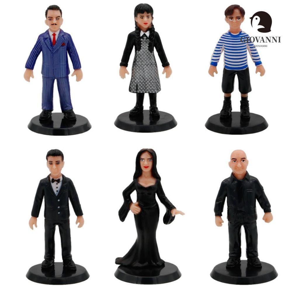 Mô Hình Addams Addams Goovanni Đồ Chơi Thủ Công Để Bàn Đơn Giản Làm Quà Tặng Sinh Nhật / Halloween Trang Trí Xe Hơi