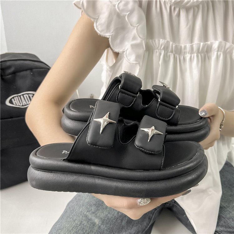 Cao Su Puffin Đáy Vừa  Dép
