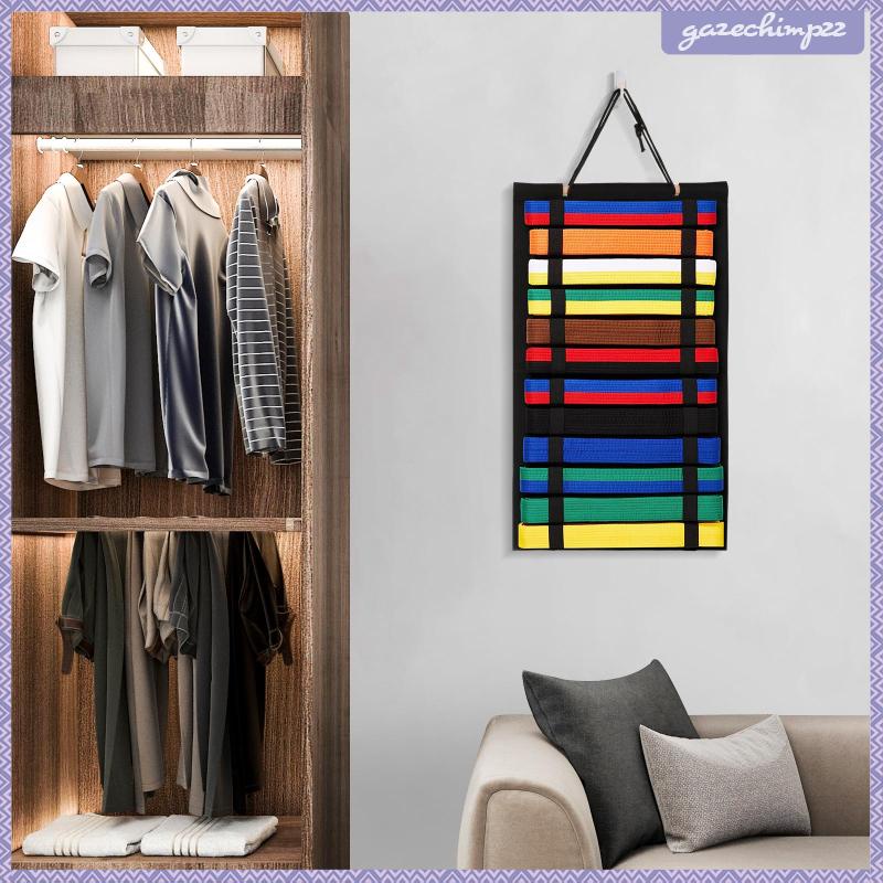 Giá Đỡ Trưng Bày Thắt Lưng Võ Thuật Karate Cho Người Lớn Trẻ Em