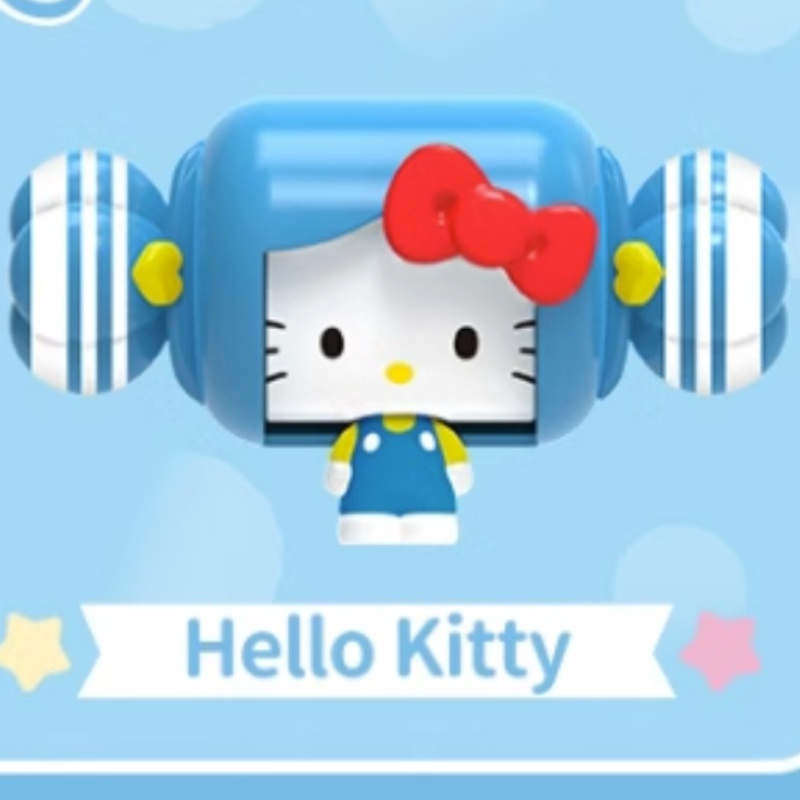 Mô Hình Búp Bê Sanrio Hello Kitty Dễ Thương Dùng Trang Trí