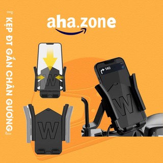 Kẹp điện thoại xe máy gắn chân gương