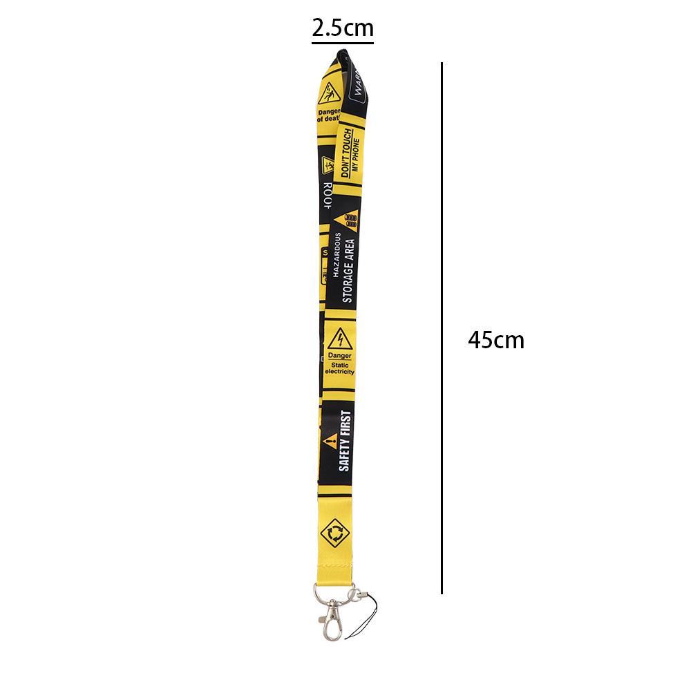 Dây Treo Điện Thoại / camera / Chìa Khóa Cảnh Báo norman Có Vòng Nhẫn / Bảng Tên Và Ruy Băng