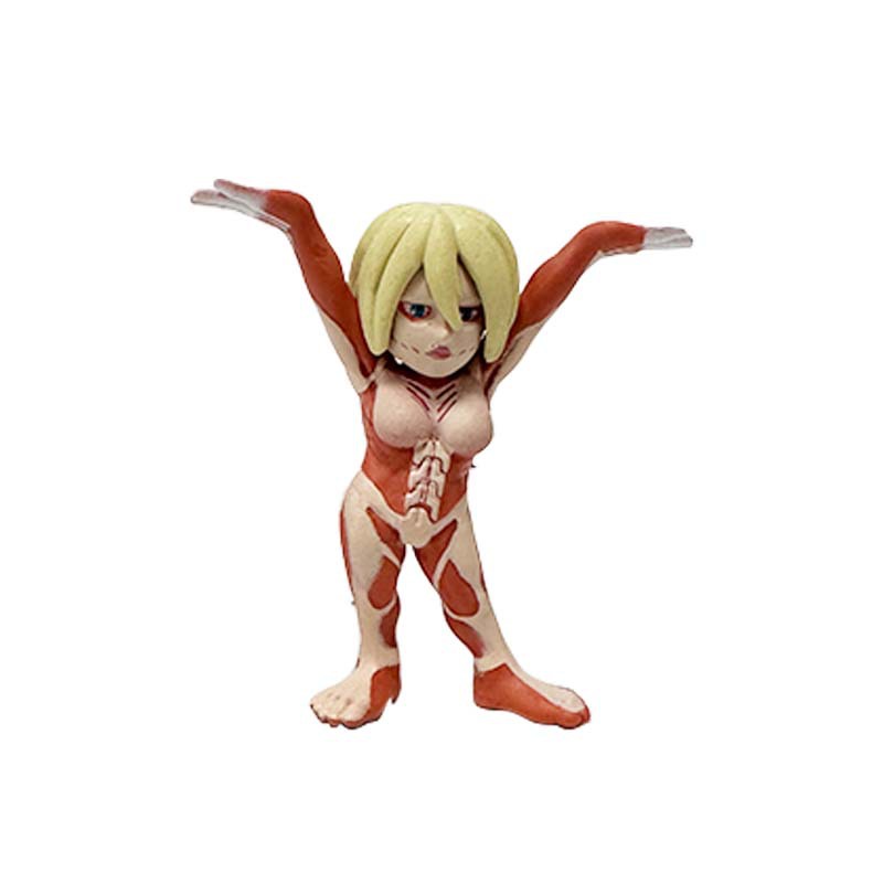 Set 5 Mô Hình Nhân Vật Trong Phim Attack On Titan