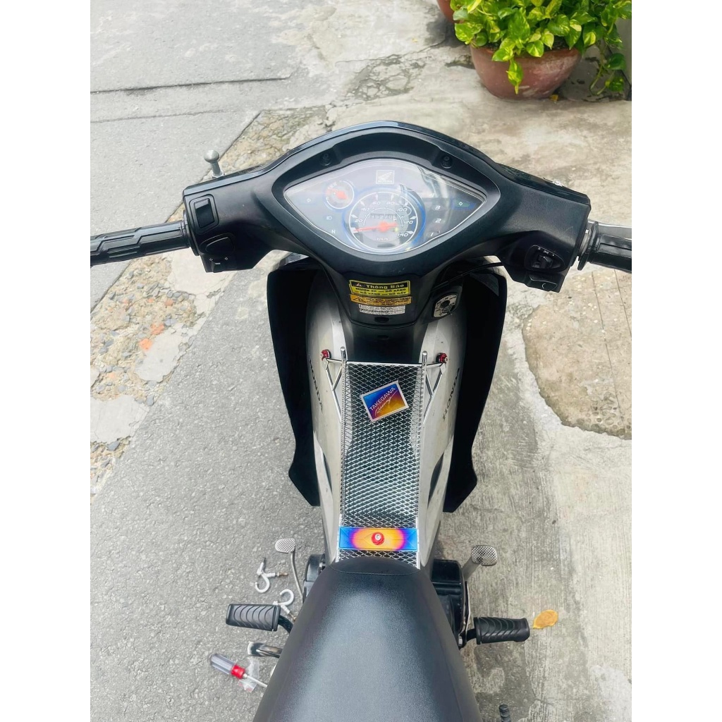 Baga inox Xiken  Wave RS100, Wave S100, Wave a 110 2017-2023 tặng kèm tem titan . DoChoiXeMayShop