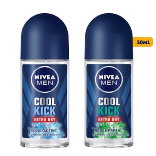 Lăn khử mùi Nivea Men Cool Kick Mát lạnh chai 50ml