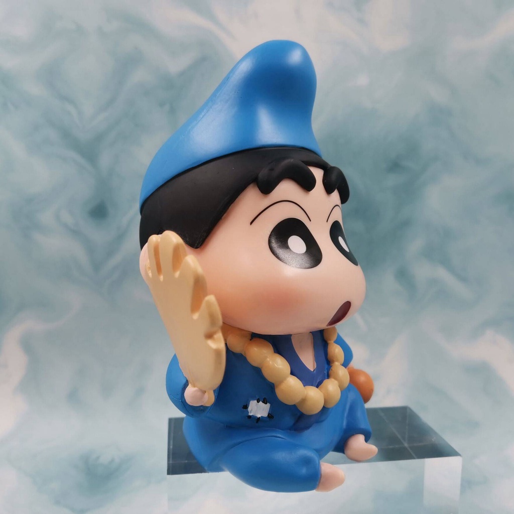 Hobby Crayon Shin-chan Đồ Chơi Mô Hình Chú Tiểu Jigong Hành Động Trang Trí Xe Hơi Làm Quà Tặng Cho Trẻ Em