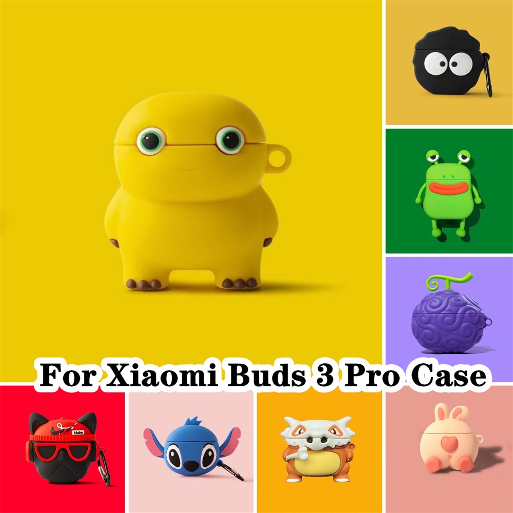 Vỏ Bảo Vệ Hộp Sạc Tai Nghe Xiaomi Buds 3 Pro Xiaomi Buds 3 Pro Mềm Chống Rơi Hình Shiba Inu Dễ Thương