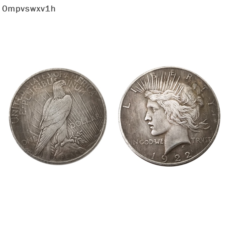 1922 tượng nữ thần tự do và hòa bình đồng xu bạc đô la Bộ sưu tập Chim Bồ Câu Hòa bình mới
