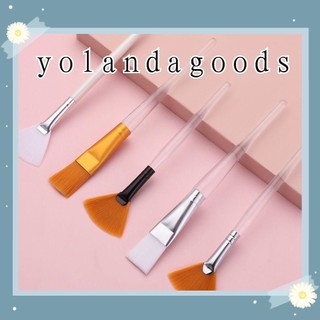 [Hàng mới về] Cọ trang điểm sợi mềm mại bảo vệ da mặt khi ngủ/ bôi mỹ phẩm/ kem dưỡng da/ mặt nạ đất sét tiện dụng