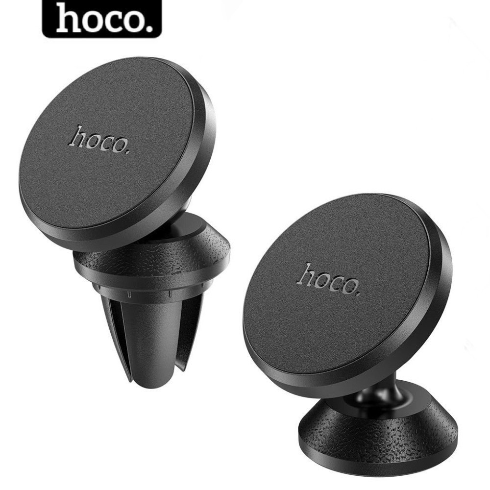 Đế hít điện thoại trên ô tô nam châm HOCO - Giá đỡ điện thoại oto siêu mỏng lực hít mạnh cho xe hơi