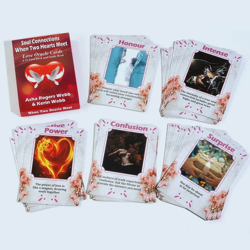 Soul Connections When Two Hearts Meet Love Oracle Cards