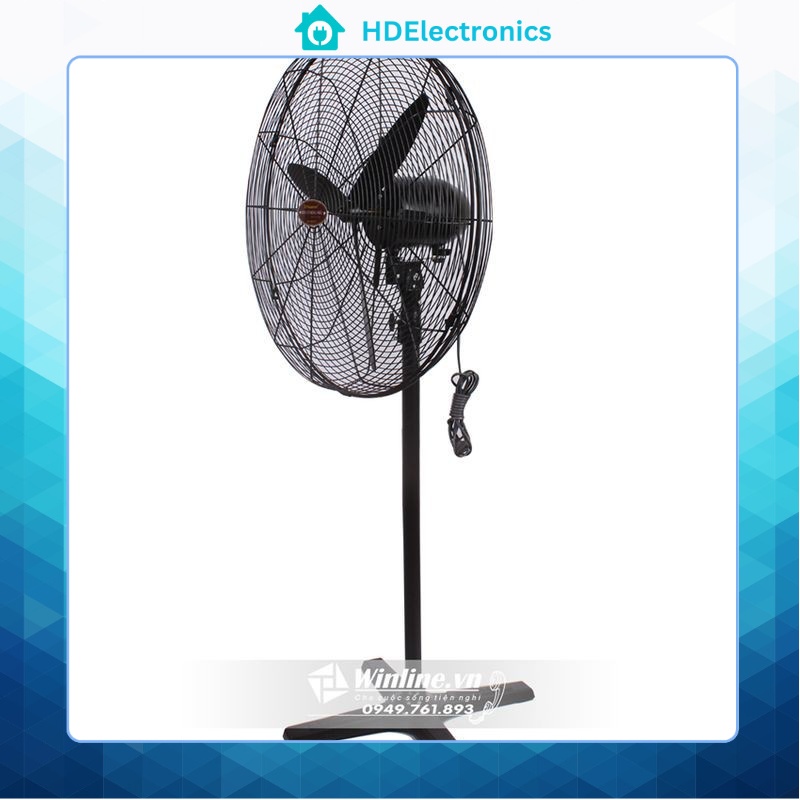 Quạt cây công nghiệp Vinawind QĐ-750-650-180W-quạt điện cơ 91_Hàng chính hãng