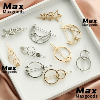 Kẹp tóc kim loại thiết kế độc đáo maxgoods